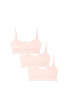 Momslab Pedli Yarım Atlet Büstiyer 3'Lü Paketpudra 19 L/Xl