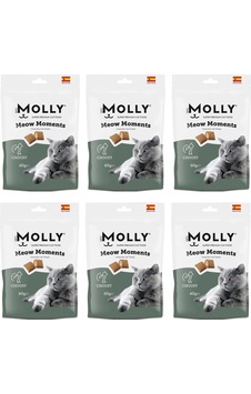 Molly Meow Moments Choosy Seçici Kediler İçin Ödül Maması 60 G X 6 Adet Molly Meow Moments Choosy Seçici Kediler İçin Ödül Maması 60 G X 6 Adet