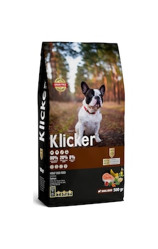 Klicker Tahılsız Yetişkin Köpek Maması Mini Irk Somonlu 500gr