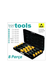 Weber Tools Antistatik Elektronikçi Torn Esd DüzYıldız 8 Weber Tools Antistatik Elektronikçi Torn Esd DüzYıldız 8