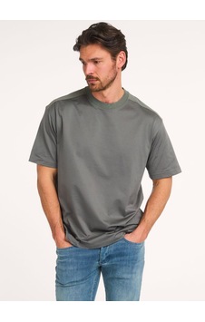Boss Gri Erkek Pamuklu T-shirt Te Functional Açık Mavi Boss Gri Erkek Pamuklu T-shirt Te Functional Açık Mavi