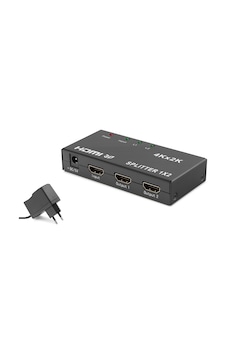 Hdmi Splitter 4k 3d 1 In 2 Out - Siyah Hdx1295 Hdmi Splitter 4k 3d 1 In 2 Out - Siyah Hdx1295