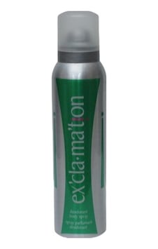 Coty Exclamation Yeşil Sprey Deodorant 150 ML
