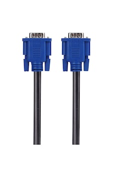 S-lınk Sl-vga19, 15pin, İki Ucu Erkek, 5mt, Vga Kablosu Tek Renk S-lınk Sl-vga19, 15pin, İki Ucu Erkek, 5mt, Vga Kablosu Tek Renk