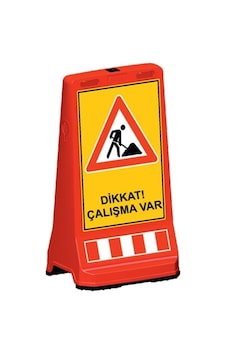 Reklam Ve Uyarı Dubası 495 X 395 X 905 Mm