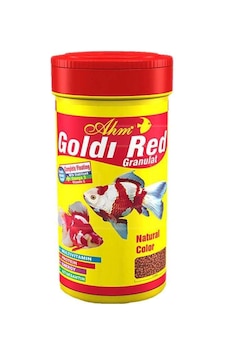Ahm Goldi Red Ganulat Balık Yemi 100 Ml Ahm Goldi Red Ganulat Balık Yemi 100 Ml