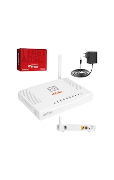 Ttnet Aırtıes Rt-206v4 Kablosuz Modem Router 1 Port 150 Mbps Adsl2