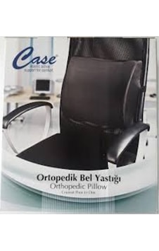 Case Visko Ortopedik Bel ve Sırt Destek Minderi Case Visko Ortopedik Bel ve Sırt Destek Minderi