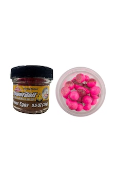 Berkley Powerbait Power Eggs Garlic Clear Green Purple Pink