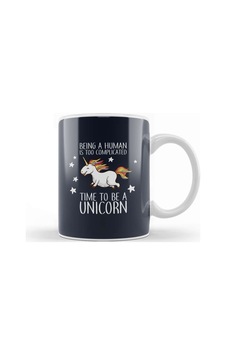 Being A Human Is Too Complicated Time To Be A Unicorn Kupa Bardak Porselen Karışık Being A Human Is Too Complicated Time To Be A Unicorn Kupa Bardak Porselen Karışık