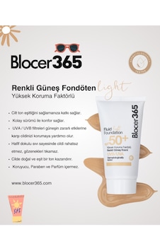 Blocer365 Güneş Kremi Light Fluid SPF50 50 ML