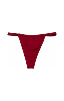 Büyük Beden Ayarlamalı Kadın Tanga Kırmızı Büyük Beden Ayarlamalı Kadın Tanga Kırmızı