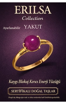 Sertifikalı Kaygı Blokaj Kırıcı Yüzüğü Yakut Taşı Ayarla Çok Renkli Sertifikalı Kaygı Blokaj Kırıcı Yüzüğü Yakut Taşı Ayarla Çok Renkli