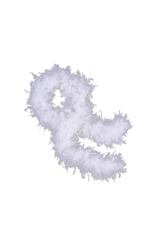 Beyaz - 21 - Renk Kabarık Kalın Otriş Boa Tüy 6 Cm Genişlik 180-200 - Csmo-tex - Cm Uzunluk Beyaz - 21 - Renk Kabarık Kalın Otriş Boa Tüy 6 Cm Genişlik 180-200 - Csmo-tex - Cm Uzunluk