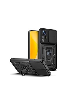 Xiaomi Mi 12 Lite Kılıf Magnetik Standlı Kamera Korumalı Zore Sürgülü Vega Kapak Xiaomi Mi 12 Lite Kılıf Magnetik Standlı Kamera Korumalı Zore Sürgülü Vega Kapak