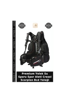 Premium Yelek Su Sporu Spor Aleti Cressi Scorpion Bcd Yeleği Çok Renkli Premium Yelek Su Sporu Spor Aleti Cressi Scorpion Bcd Yeleği Çok Renkli