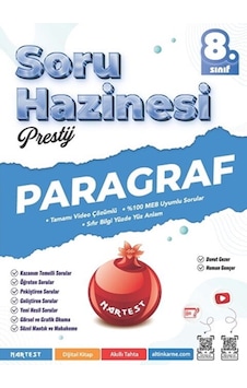 Nartest Yayınları 8. Sınıf Prestij Paragraf Soru Hazinesi Nartest Yayınları 8. Sınıf Prestij Paragraf Soru Hazinesi