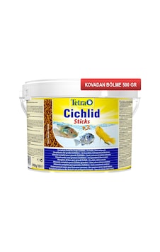 Tetra Cichlid Stick Balık Yemi Kovadan Bölme 500 G Tetra Cichlid Stick Balık Yemi Kovadan Bölme 500 G