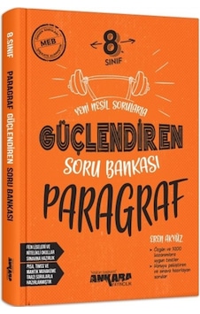 Ankara 8. Sınıf Lgs Güçlendiren Paragraf Soru Bankası 2024-2025 Ankara 8. Sınıf Lgs Güçlendiren Paragraf Soru Bankası 2024-2025
