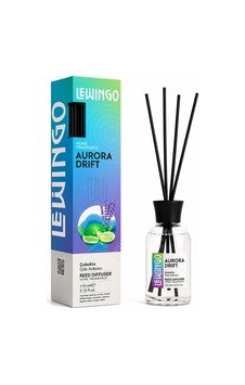 Aurora Drift Bambu Çubuklu Oda Kokusu - 110 Ml - Cam Şişe Çiçeksi Aurora Drift Bambu Çubuklu Oda Kokusu - 110 Ml - Cam Şişe Çiçeksi