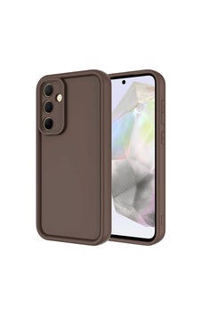 Galaxy A35 Kılıf Kamera Korumalı Zore Ananas Kapak Kahverengi Galaxy A35 Kılıf Kamera Korumalı Zore Ananas Kapak Kahverengi