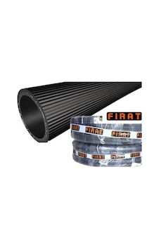 Fırat Thermo Lüx 1''Parmak UV Dayanıklı Bahçe Sulama Hortum Siyah