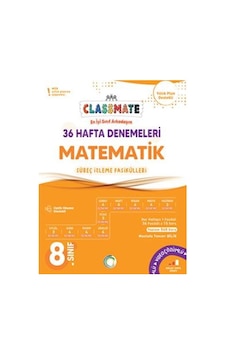 Okyanus 8. Sınıf Matematik Classmate 36 Hafta Denemeleri Okyanus Okyanus 8. Sınıf Matematik Classmate 36 Hafta Denemeleri Okyanus