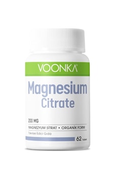 Voonka Magnezyum Sitrat 62 Tablet Voonka Magnezyum Sitrat 62 Tablet
