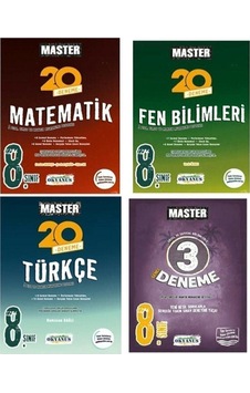 Okyanus 8.sınıf Lgs Master Matematik Fen Türkçe 3 Deneme Seti Okyanus 8.sınıf Lgs Master Matematik Fen Türkçe 3 Deneme Seti
