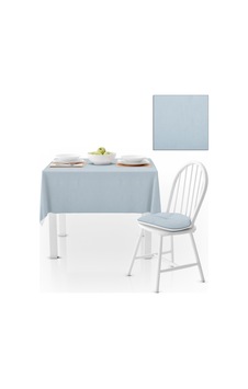 Buz Mavisi Düz Renk Petek Dokuma Masa Örtüsü 140x260 Buz Mavisi Düz Renk Petek Dokuma Masa Örtüsü 140x260