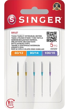 Overlok İğnesi Karışık 2x12, 2x14, 1x16 No. Overlok İğnesi Karışık 2x12, 2x14, 1x16 No.