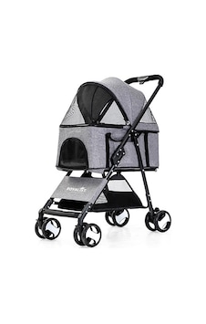 Royalist Dtc-802 Katlanabilir Kedi Köpek Arabası Gri 65x42x94 Cm 294-57004.01 Royalist Dtc-802 Katlanabilir Kedi Köpek Arabası Gri 65x42x94 Cm 294-57004.01
