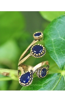 Stoneage Safir Ayarlanabilir Kadın Yüzük Stoneage Safir Ayarlanabilir Kadın Yüzük