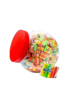Saadet Ocean Fresh Tutti Frutti Aromalı 4'lü Sakız 200 Adet Saadet Ocean Fresh Tutti Frutti Aromalı 4'lü Sakız 200 Adet