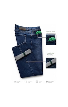 Deepsea Erkek Regular Fit Standart Kesim Likralı Taşlanmış Lacivert Kot Pantolon Esnek Pamuklu Jean 2600982 Deepsea Erkek Regular Fit Standart Kesim Likralı Taşlanmış Lacivert Kot Pantolon Esnek Pamuklu Jean 2600982