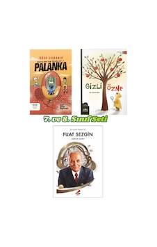 Palanka & Gizli Özne & Bilimler Tarihçisi Fuat Sezgin 3 Kitap...