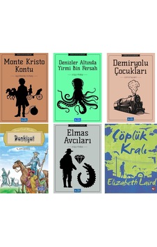Beyaz Balinan Yayınları Çöplük Kralı Hikaye Okuma Seti 6 Kitap