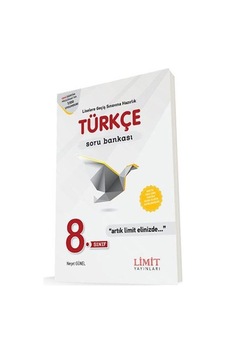 Limit 8. Sınıf Türkçe Soru Bankası Limit Yayınları Limit 8. Sınıf Türkçe Soru Bankası Limit Yayınları