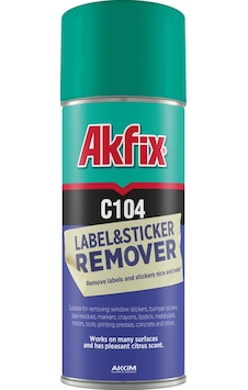 Akfix C104 Etiket Ve Sticker Sökücü Sprey 200 Ml N11.326