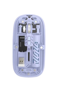 Şeffaf Ultra Hassas Kablosuz Şarjlı Mouse 9 Farklı Renk Dpı Ayarı 100 Saat Üzeri Şarj Süresi Mor 001 Şeffaf Ultra Hassas Kablosuz Şarjlı Mouse 9 Farklı Renk Dpı Ayarı 100 Saat Üzeri Şarj Süresi Mor 001