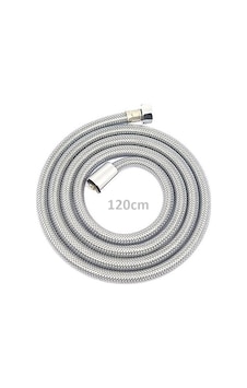 Yapıtaşı Yt310 Elit Çelik Örgülü Taharetmatik Spiral Hortum 120cm Yapıtaşı Yt310 Elit Çelik Örgülü Taharetmatik Spiral Hortum 120cm