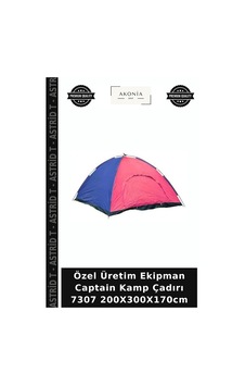 Özel Üretim Ekipman Captain Kamp Çadırı 7307 200x300x170cm Standart Özel Üretim Ekipman Captain Kamp Çadırı 7307 200x300x170cm Standart