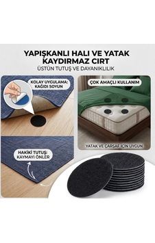 Cazibiz Halı Kilim Ve Paspas Kaydırmaz 10 Set Cırt-448653