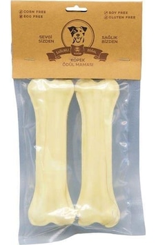Rakun Beyaz Pres Kemik 12,5cm 2'li