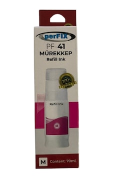 Perfıx Canon Pf Gı-41m Kırmızı Şişeli Mürekkep 70ml Diğer Perfıx Canon Pf Gı-41m Kırmızı Şişeli Mürekkep 70ml Diğer