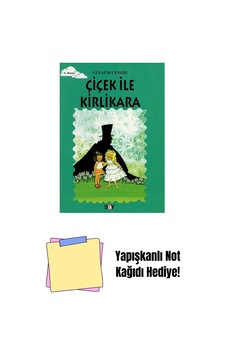 Çiçek İle Kirlikara + Yapışkanlı Not Kağıdı