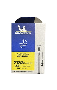 Michelin Air Stop 700x18-25 Presta 48mm Sibop İç Lastik Michelin Air Stop 700x18-25 Presta 48mm Sibop İç Lastik