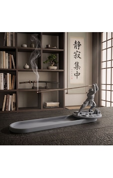 Samurai Spirit Çubuk Tütsülük gri TÜTSÜ HEDİYELİ