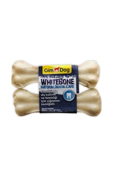 Gimdog Mordimi Beyaz Köpek Çiğneme Kemiği 11 CM 2'li 70 G Gimdog Mordimi Beyaz Köpek Çiğneme Kemiği 11 CM 2'li 70 G