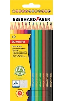 Eberhard Faber Kuru Boya Kalem Seti 12'Li 3 MM 514812 Eberhard Faber Kuru Boya Kalem Seti 12'Li 3 MM 514812